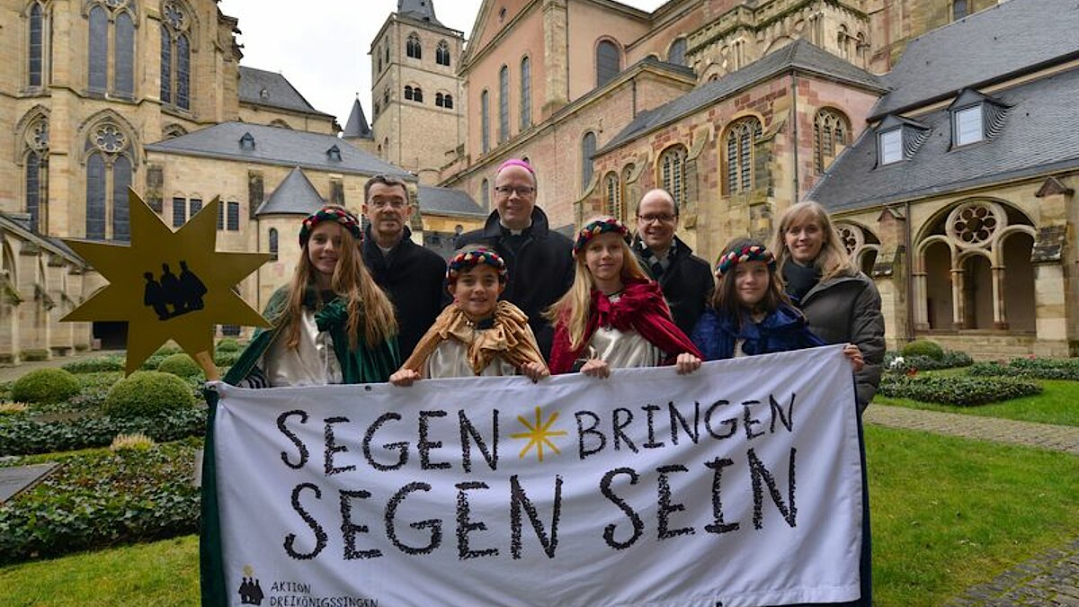 Bundesweite Eröffnung der Sternsingeraktion 2018 in Trier